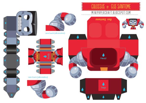 Papertoy ‘Colossus’ de Gus Santome