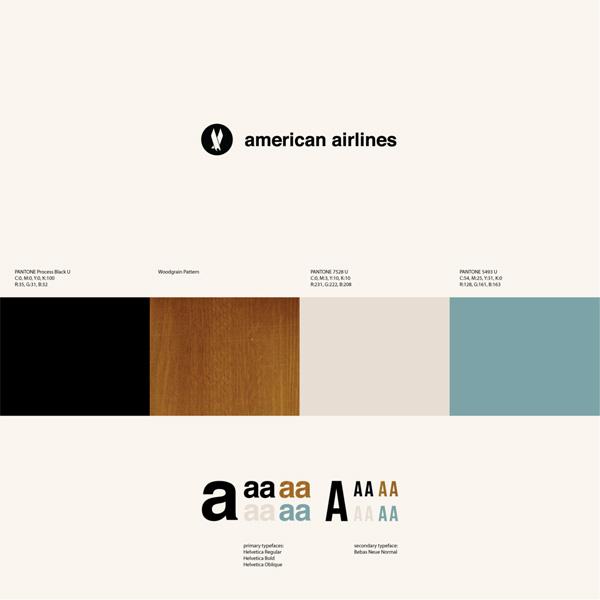 Refaire l'identité de American Airlines, pour de faux