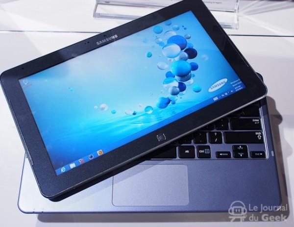 Vidéo de la tablette Samsung ATIV PC sous Windows 8