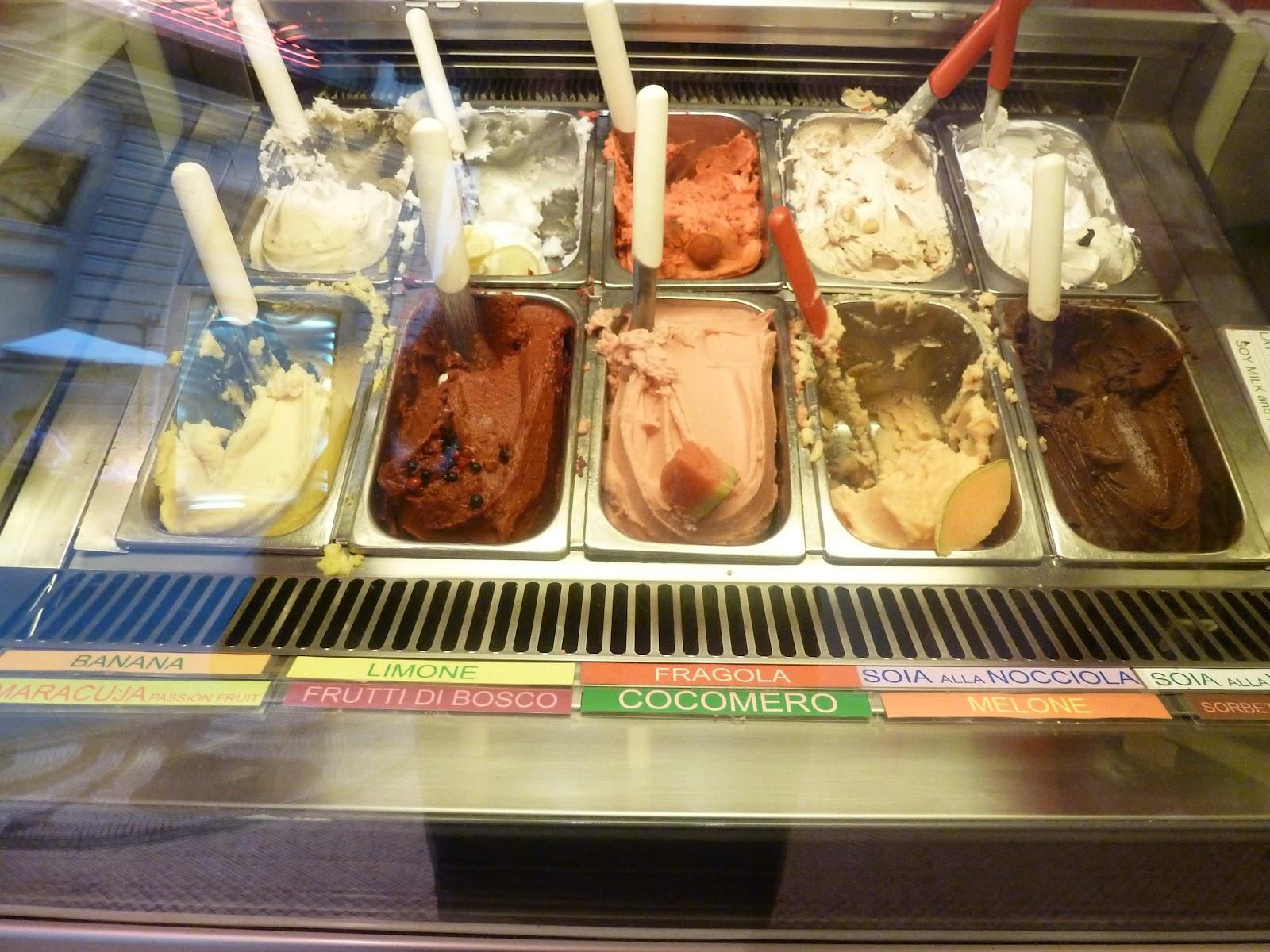 Mes bonnes adresses en Toscane 2: les glaces de chez Perque No à Florence