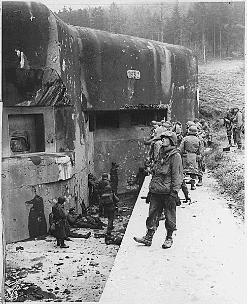 Un bunker de la ligne Maginot