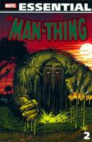 Couverture de l'édition américiane originale du comics Essential Man-Thing, vol.2