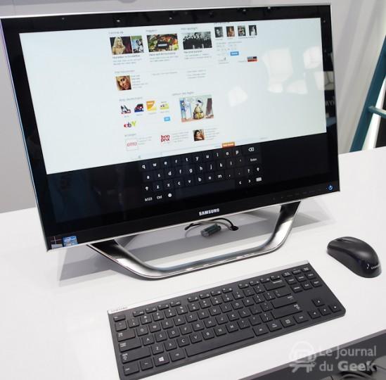 Photos et vidéo du Samsung Series 7 all-in-one