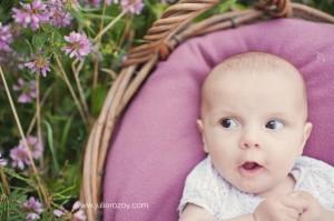Margot : séance photos de bébé en pleine nature, Issy les Moulineaux (92)