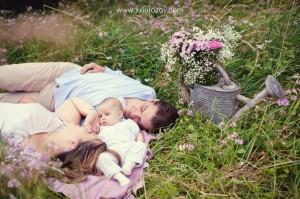 Margot : séance photos de bébé en pleine nature, Issy les Moulineaux (92)