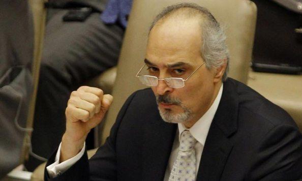 Bachar Jaafari, représentant syrien à l'ONU