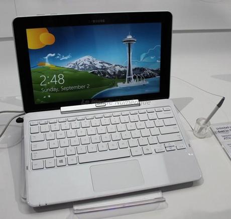 IFA 2012 : ATIV Smart PC et ATIV Smart PC Pro, hybride PC/Tablette tactile Full HD sous Windows 8