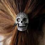 Skull Pony tail Holder… Le coup de coeur !