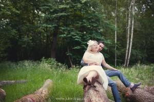 Morgane & Anthony : joli jour vintage en forêt, Boissy le Bois (60)