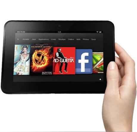 Amazon lance aussi la Kindle Fire HD 7″ chez nous !