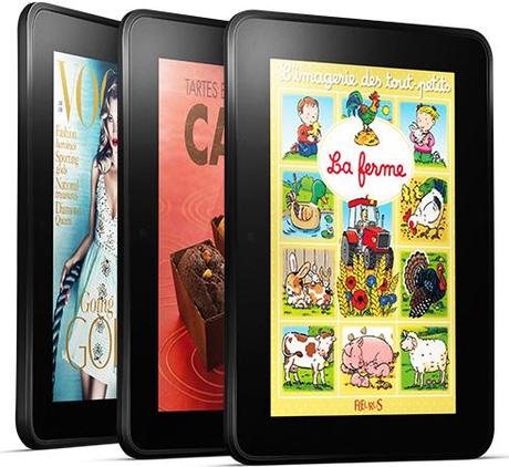 Concurrence iPad : Amazon dévoile ses nouveaux Kindle Fire