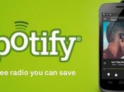 Spotify jour sous Android