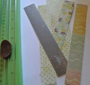 album scrap découpe de la bande de soutien