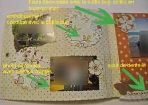album scrap embellissements