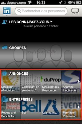linkedin mobile Linkedin: mise à jour des applications iOS et Android  