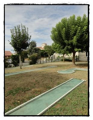Au mini-golf de Meursac, 24 août 2012