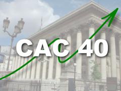Le CAC 40 termine en légère hausse après les chiffres américains