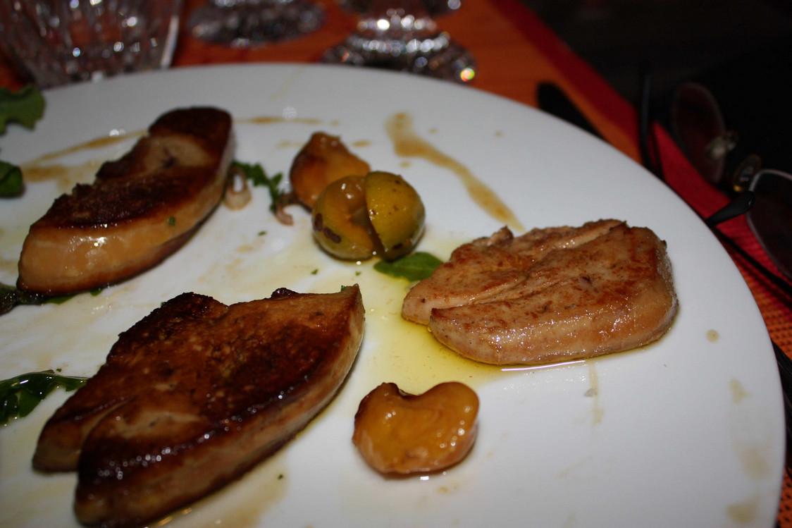 Foie gras de canard lorrain poêlé aux mirabelles © P.Faus 
