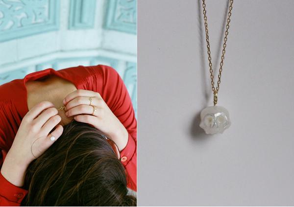 Bijoux blancs, bijoux noirs, la nouvelle collection Charlotte Martyr