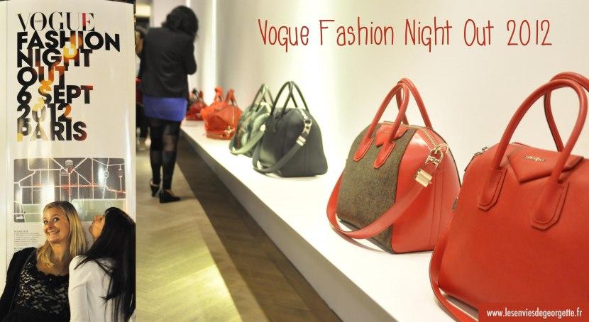 Ma soirée Vogue Fashion Night Out #VFNO