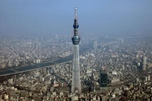 Tokyo Skytree, plus haute tour de radiodiffusion du monde