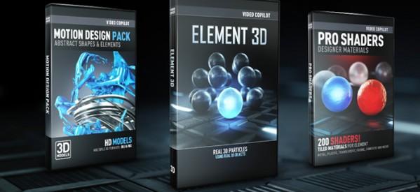 Présentation du Plugin Element 3D pour After Effects par Andrew Kramer