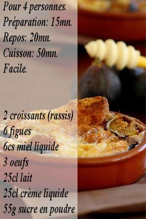 recette croissants aux figues