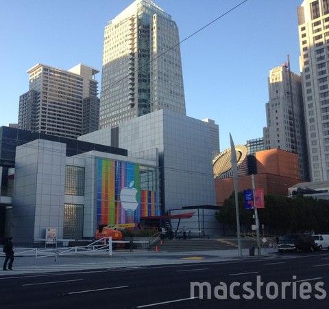 Conférence d’Apple: Le Yerba Buena Center se prépare