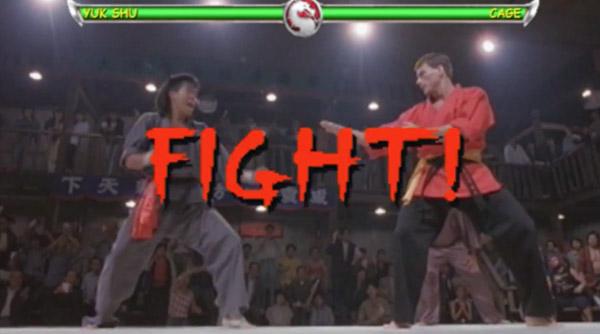 Les combats de JCVD à la manière de Mortal Kombat