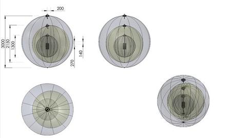Pendulair MUDAM mobile dans le mudam