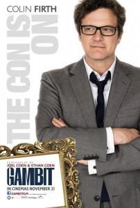 gambit-poster-colin-firth 3 affiches pour Gambit avec Cameron Diaz