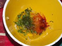 Crevettes marinées grillées