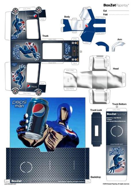 BoxZet Pepsi Man
