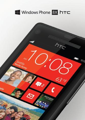 Le HTC 8X se confirme ainsi que d’autres Windows Phone 8
