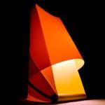 La lampe FUROSHIKI* (Art japonais du pliage de tissu)