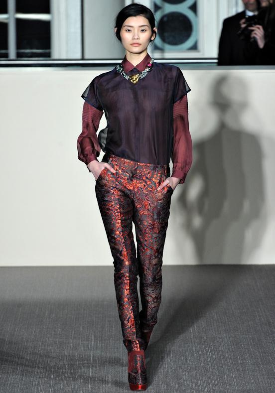 fashion week f/w 12/13. Matthew Williamson