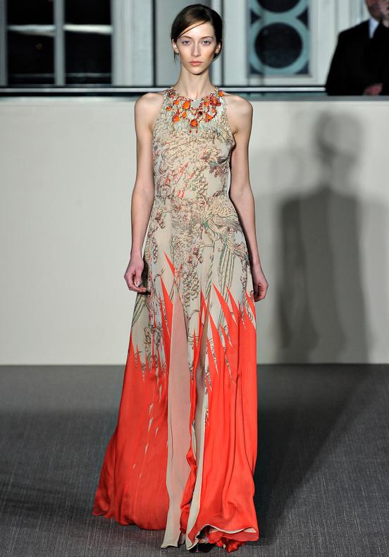 fashion week f/w 12/13. Matthew Williamson