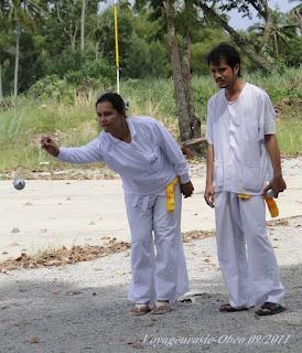 Marseille mondial de pétanque 2012, la Thaïlande, prête à l'abordage