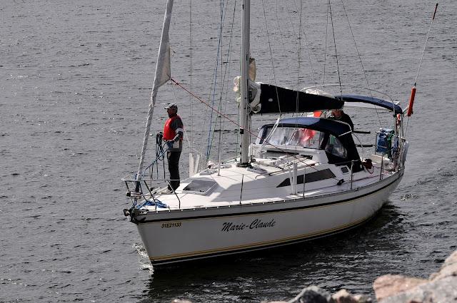 Régate à Baie-Comeau...