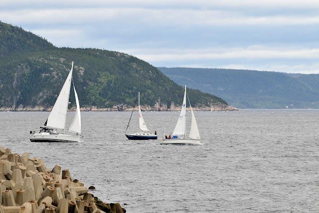 Régate à Baie-Comeau...