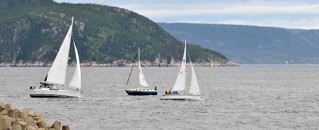 Régate à Baie-Comeau...