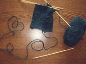 heart knitting first socks