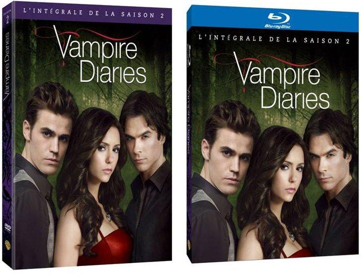 Vampire Diaries S2 en DVD
