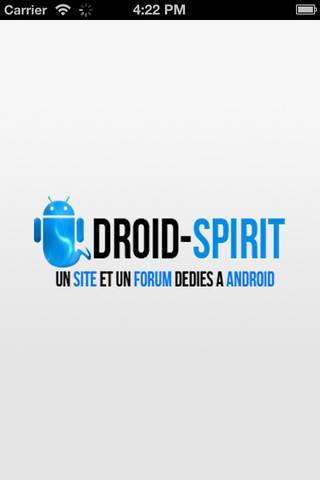 Droid-Spirit – L’application du site pour nous suivre !