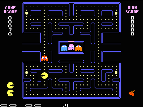 Pacman Les meilleurs jeux vidéos vintages jouables  sur le Net.