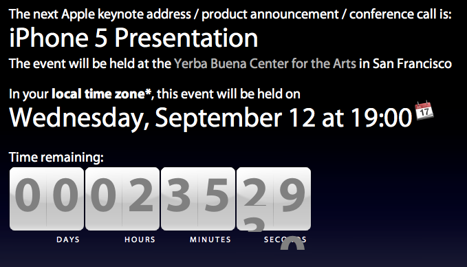 geek - loupez plus keynote apple avec wheniskeynote.com apple keynote sites internet