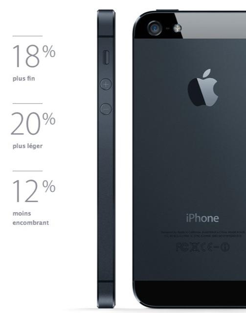 Présentation de l’iPhone 5