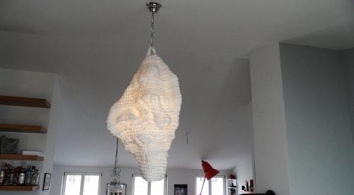 Lampe Coral artisanat indien par Alice Constantinis