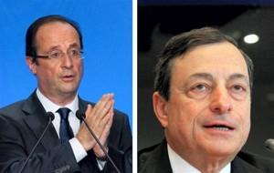 Draghi et Hollande jouent aux Lego