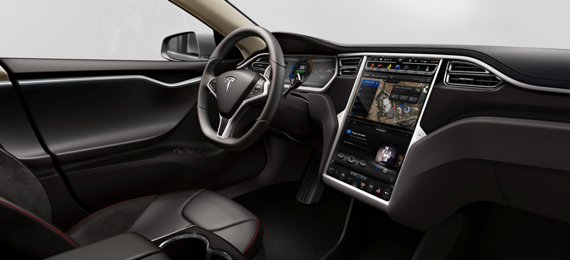 tesla ecran 17 pouces La Tesla S et son écran tactile 17 pouces
